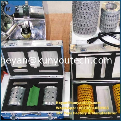 Máquina de Encapsulamento de Gelatina Média Rol Ø103x152 Liga de Alumínio