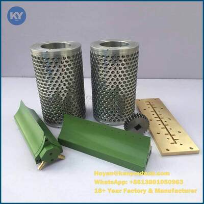 O Paintball do molde da cápsula do AL/Cu morre rolo para 10"/12" máquina da capsulagem do softgel