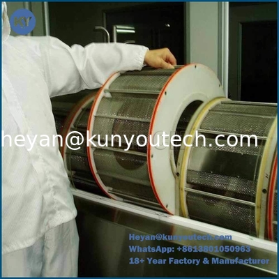 0.32KW Softgel Capsule Tumble Dryer com 2 Cestas