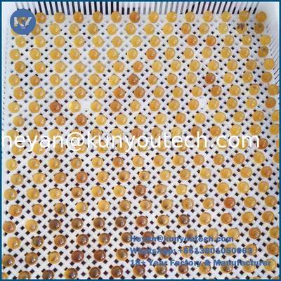 Produto comestível plástico 780 * 495 * 55mm das bandejas do polímero do Propene grande com furo de 4mm