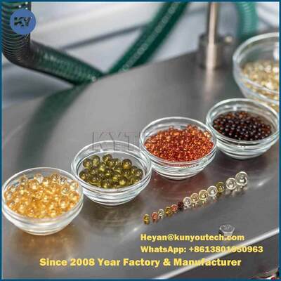 Embalagem macia sem emenda do óleo do consumo de potência da máquina 1.5kw da cápsula do gel