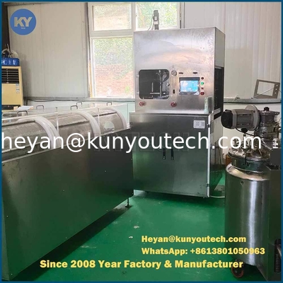 Máquina de Softgel sem costura 380V/50HZ com capacidade de saída de 54000pcs e dosagem de cápsulas de 5 ~ 20 mg