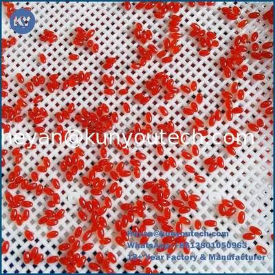 Caixa de secagem de plástico de qualidade alimentar 762x495x55mm com resistência de -40 a 140 graus e estrutura leve para paintballs ou cápsulas moles