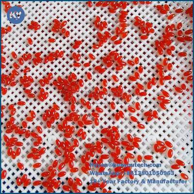 Temprature alto que carrega grandes bandejas plásticas para o Paintball/cápsula de Softgel com fluxo de ar