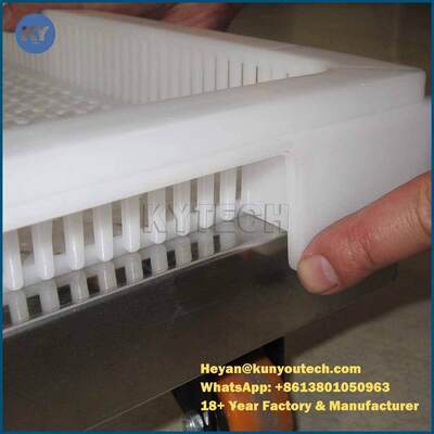 Produto comestível plástico/doces da cápsula Tray And Trolly For Drying do metal