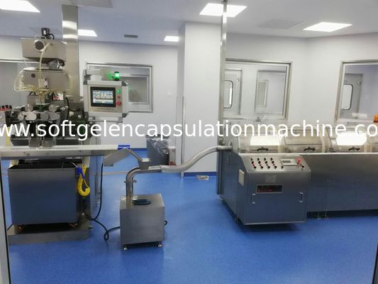 S406 6" linha da máquina de enchimento da capsulagem de Softgel com servocontrol