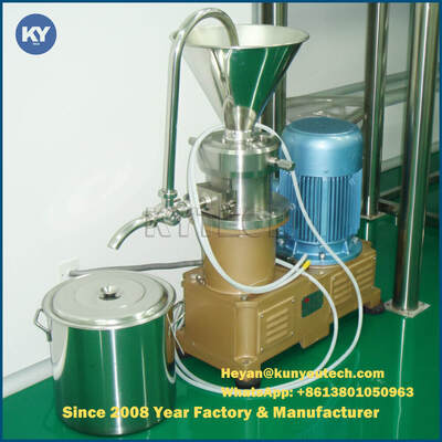 Padrão coloide de aço inoxidável da máquina/equipamento PBF do moinho da manteiga de amendoim
