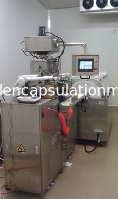 Cápsula macia elétrica do laboratório que faz a pequena escala da máquina de aço inoxidável