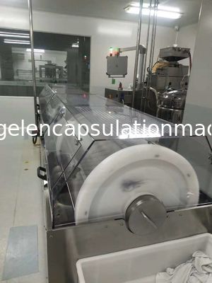 Velocidade variável máquina de secagem regulamentar da queda de Softgel/Paintball