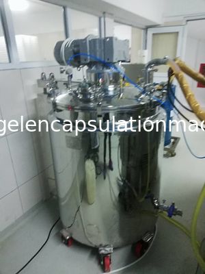 máquina médica da capsulagem de Softgel da grande escala 20kw com PLC e tela táctil