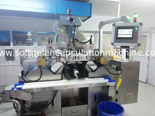 Máquina pequena da capsulagem de Softgel da indústria com micro lubrificação