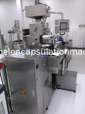 Laboratório Mini Soft Capsule Making Machine elétrico para farmacêutico