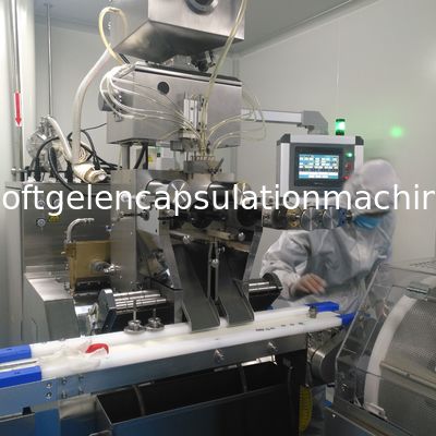 capsulagem líquida automática Ф103 X 172mm de Softgel da máquina de enchimento de 13kw Softgel