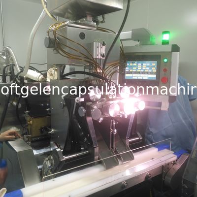 Material macio da máquina da máquina SS316 da cápsula do gel das empresas farmacêuticas