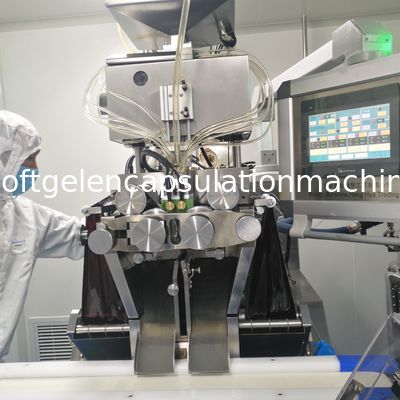 7 polegadas morrem máquina da capsulagem de Softgel do rolo para o óleo de Cbd garantia de 1 ano