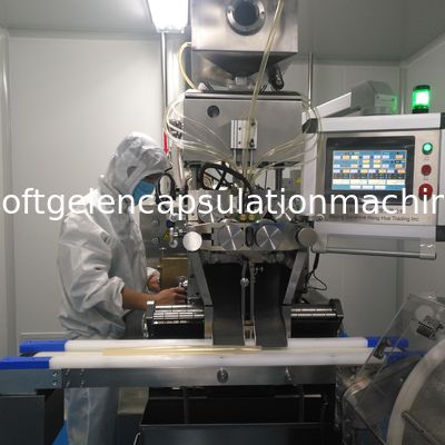Ce de alta velocidade Softgel da máquina da capsulagem do Paintball da escala 18000pcs média