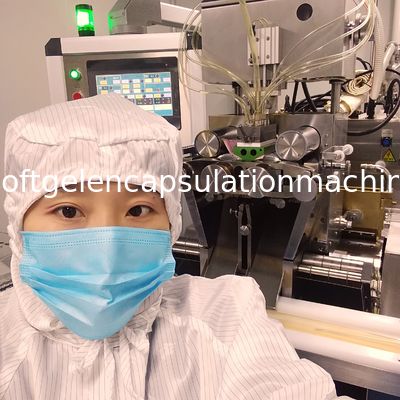 Ce de alta velocidade Softgel da máquina da capsulagem do Paintball da escala 18000pcs média