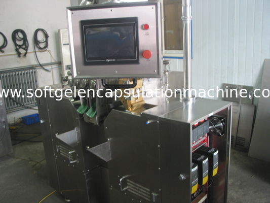 Cápsula macia macia das cápsulas de gelatina S403 que faz a máquina COM convoyer de aço de Stinless