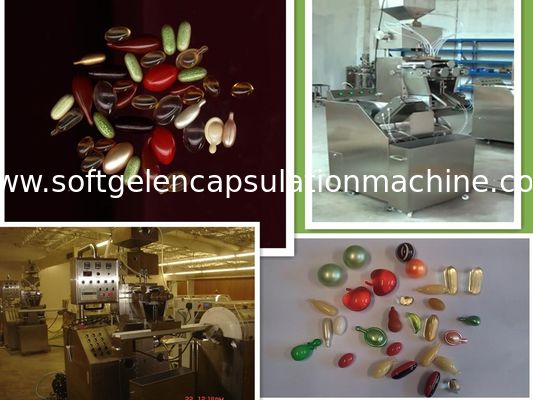 Máquina automática da capsulagem de Softgel com alimentação à terra