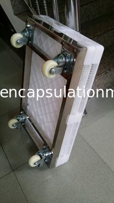Bandejas de secagem plásticas seguras do PPE do produto comestível e dureza forte ISO9001 do trole