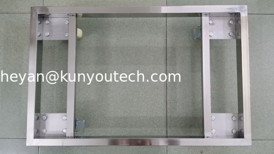 Produto comestível de secagem plástico de superfície liso durável 75 * 55 * 5cm das bandejas do PPE