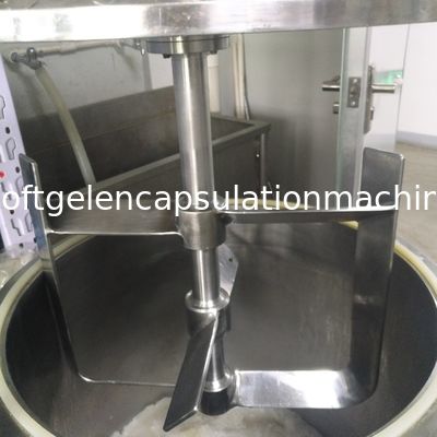 Tanques de mistura da gelatina de aço inoxidável do PID com vácuo e togther do seprater do ar