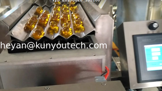 Contador de cápsulas Softgel de design fácil de usar