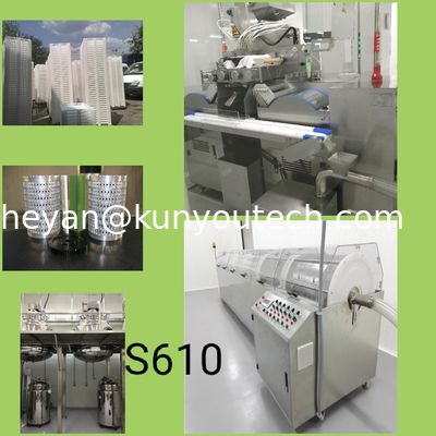 máquina médica da capsulagem de Softgel da grande escala 20kw com PLC e tela táctil