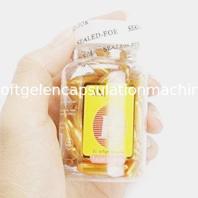 Máquina macia farmacêutica da fabricação da cápsula do gel para o enchimento do óleo de peixes