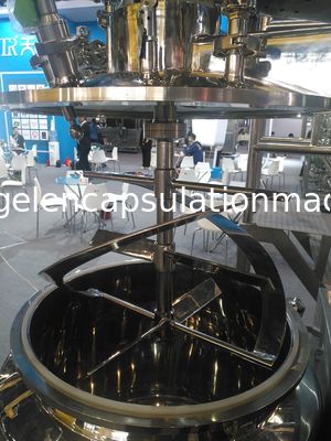Eficiência elevada de aço inoxidável da velocidade da máquina 3,5 RPM da capsulagem de Softgel