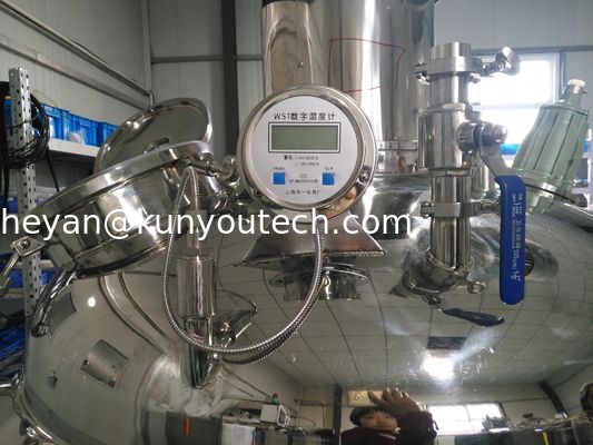 tanque de vácuo da produção da cápsula do softgel para a gelatina que derrete, misturando