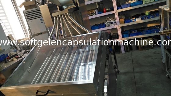 Tamanho da cápsula de 0.5KW Softgel e para dar forma à máquina de classificação com distância ajustável do rolo
