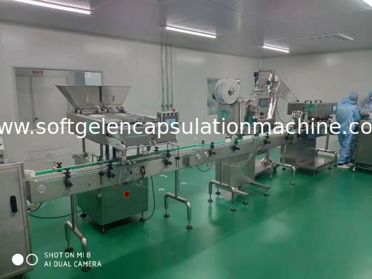 10" máquina automática da cápsula da máquina vegetal da capsulagem da gelatina 1 ano Warantty