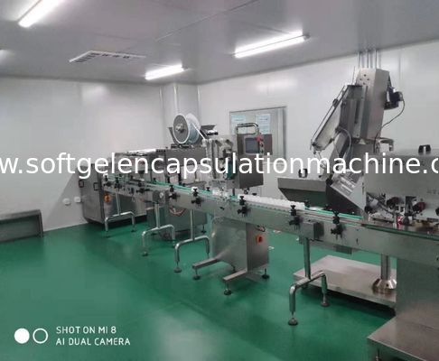 Cápsula da tabuleta que conta e máquina de empacotamento da garrafa da placa da vibração da máquina de embalagem multi
