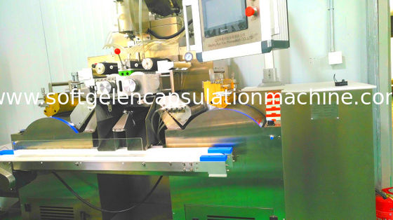 Máquina macia da capsulagem da gelatina da grande escala para o enchimento do óleo e da pasta na cápsula
