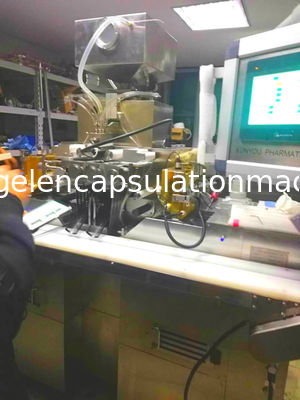 Máquina macia da capsulagem da gelatina da grande escala para o enchimento do óleo e da pasta na cápsula