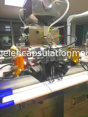 Máquina macia da cápsula de gelatina da capsulagem médica para o enchimento do óleo de peixes