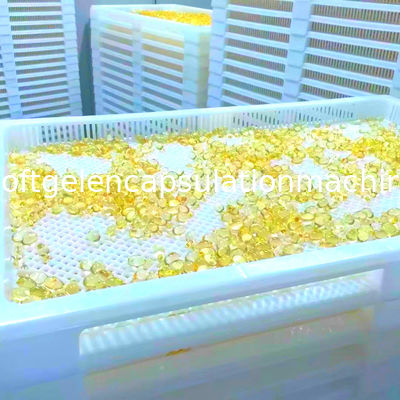 Bandejas de secagem plásticas brancas do produto comestível para cápsulas e Paintball de Softgel