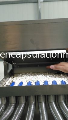 Tamanho macio da tabuleta do gel da máquina de classificação da cápsula do PLC 220v e para dar forma à inspeção