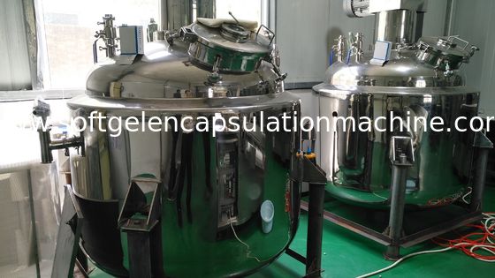 Enchimento macio do óleo de peixes da máquina da cápsula de gelatina Ss316/óleo da vitamina