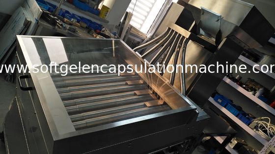Máquina de classificação da cápsula de 6 Rolls Softgel para a inspeção da forma do tamanho