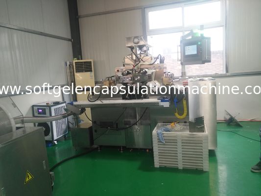 Máquina macia da capsulagem da gelatina da grande escala para o enchimento do óleo e da pasta na cápsula