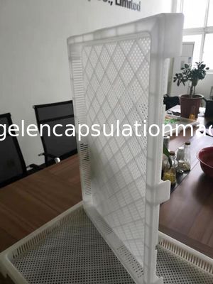 Grandes bandejas de secagem plásticas Softgel anti Temprature alto do tamanho 78*50*6cm