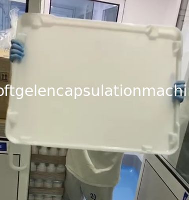 Bandejas de secagem plásticas inferiores lisas do CE 5cm do PPE do produto comestível