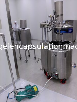 Linha de produção do R&D Softgel para o óleo de peixes da forma ou a vitamina oblonga oval Softgel