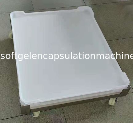 Parte inferior plástica de pouco peso 762*600*55mm de Tray Food Grade Stackable Flat do refrigerador