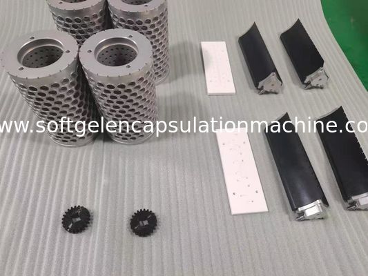 Enchimento macio Halal do óleo e da pasta da cápsula da máquina da capsulagem do Paintball do Plc