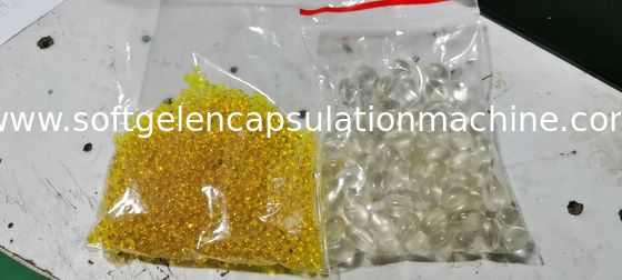 Máquina da capsulagem de Softgel da vitamina do óleo de peixes do uso do laboratório para o gel e o amido animais