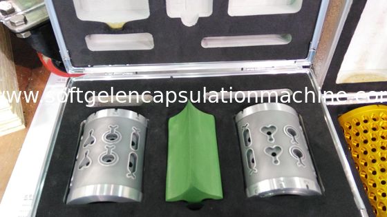 Os peixes dão forma ao molde de utilização de ferramentas da cápsula do rolo do dado para 10"/12" máquina da capsulagem de Softgel