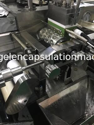 10" 12" fatura macia da cápsula de gelatina da máquina de Encapsulator da grande escala